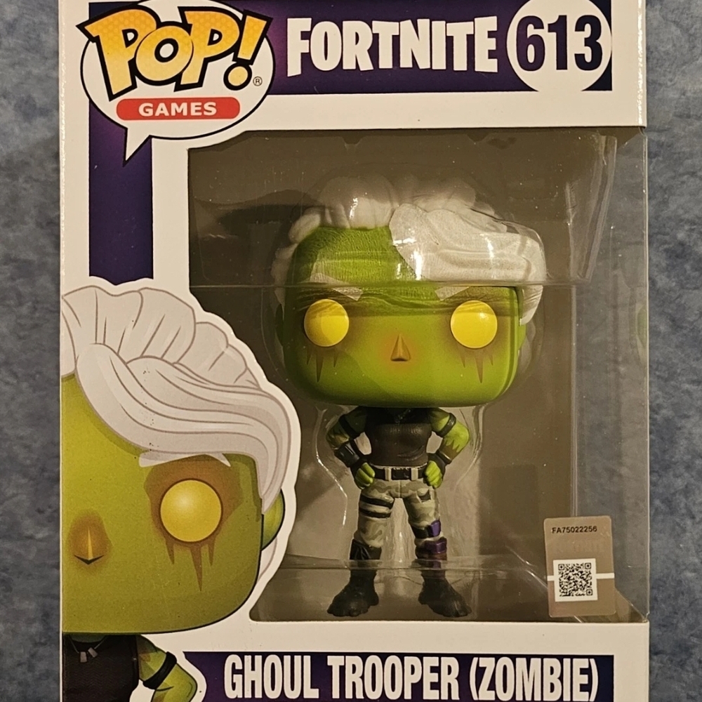 Funko Pop Fortnite Ghoul Trooper with Green and White